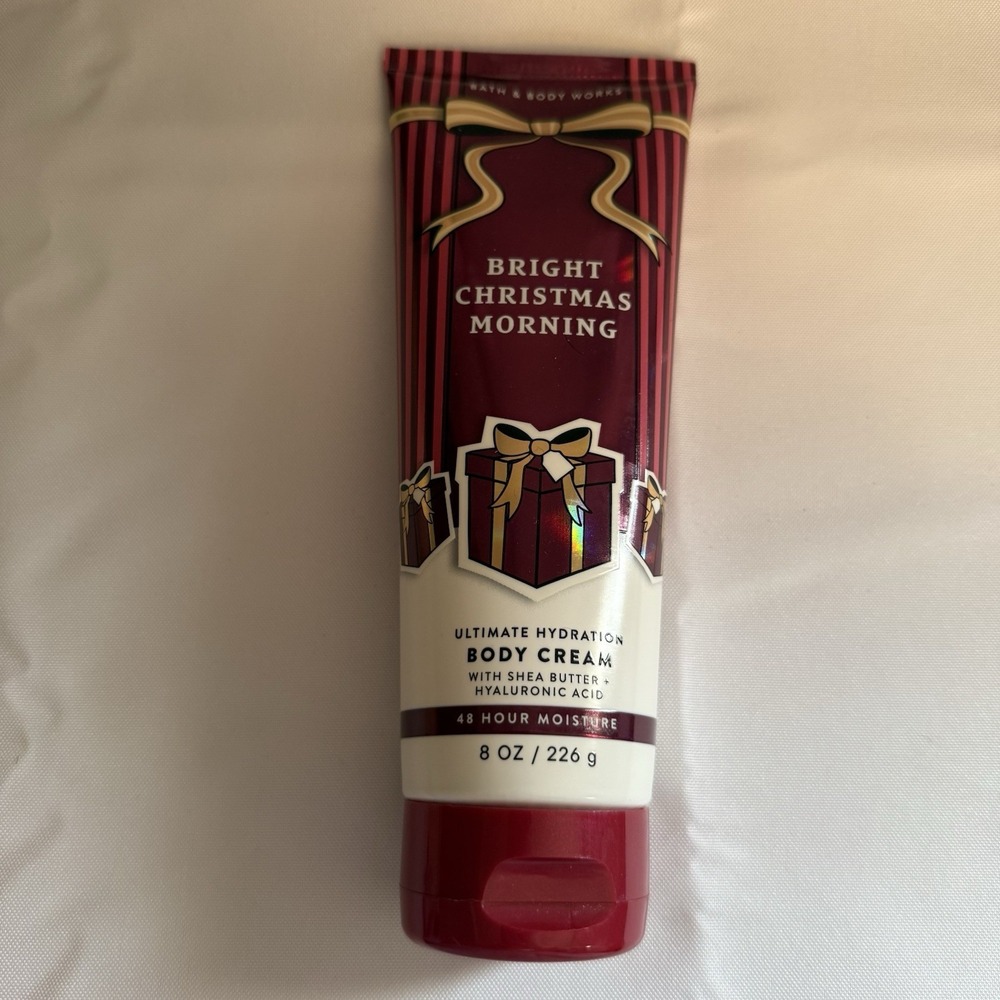 NEW! Bath & Body Works Ultimate Hydration Body Cream Bright Christmas Morning